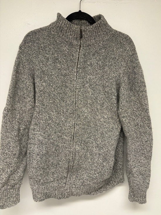 L.L. Bean Other - Vintage L.L. Bean 100% Lambswool Sweater Soft Grey Marled Sz L / Tall